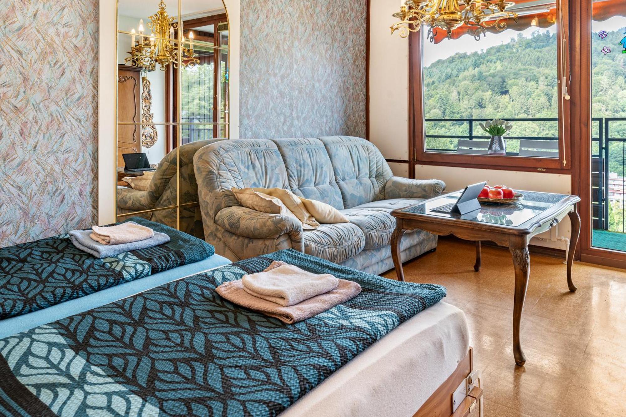 Ferienwohnung Adrion Bad Herrenalb Luaran gambar